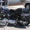 100% Sheepskin Motorcycle Seat Covers-Small Saddle Seat  12"X12"